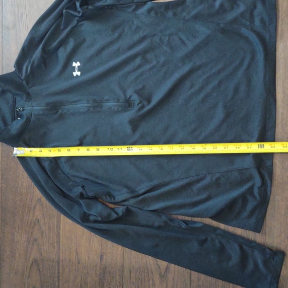 Women's Under Armour zip front long sleeve athletic top - Picture 2 of 4